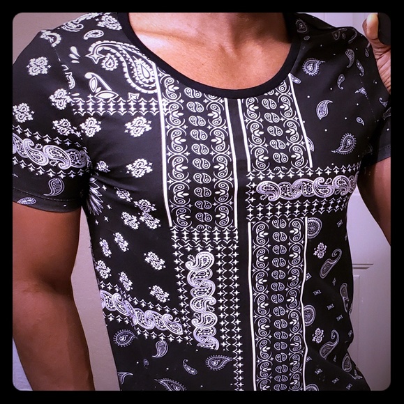 ASOS Other - Paisley patterned muscle tee